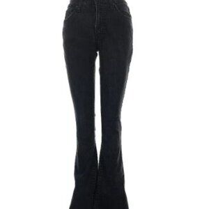 Lucky Brand Flare Jeans in Black Corduroy - Size 28